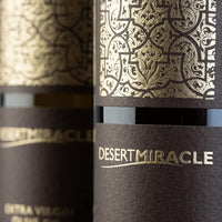 DESERT MIRACLE organic olive oil from Morocco. First cold press. Ideal for your desserts and pastries!