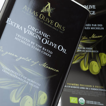 ATLAS Moroccan organic olive oil used by Best Chefs in the world: soft and delicious!