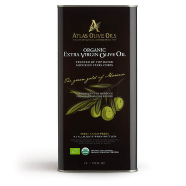 ATLAS Moroccan organic olive oil used by Best Chefs in the world: soft and delicious!