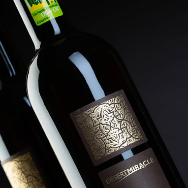 DESERT MIRACLE organic olive oil from Morocco. First cold press. Ideal for your desserts and pastries!