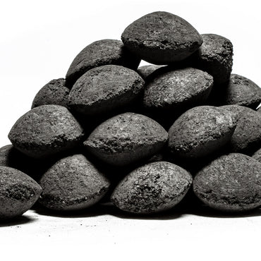 OLIVETTE 1st organic briquettes in the US market! Smoke free, long lasting. Natural. Made from recycling.