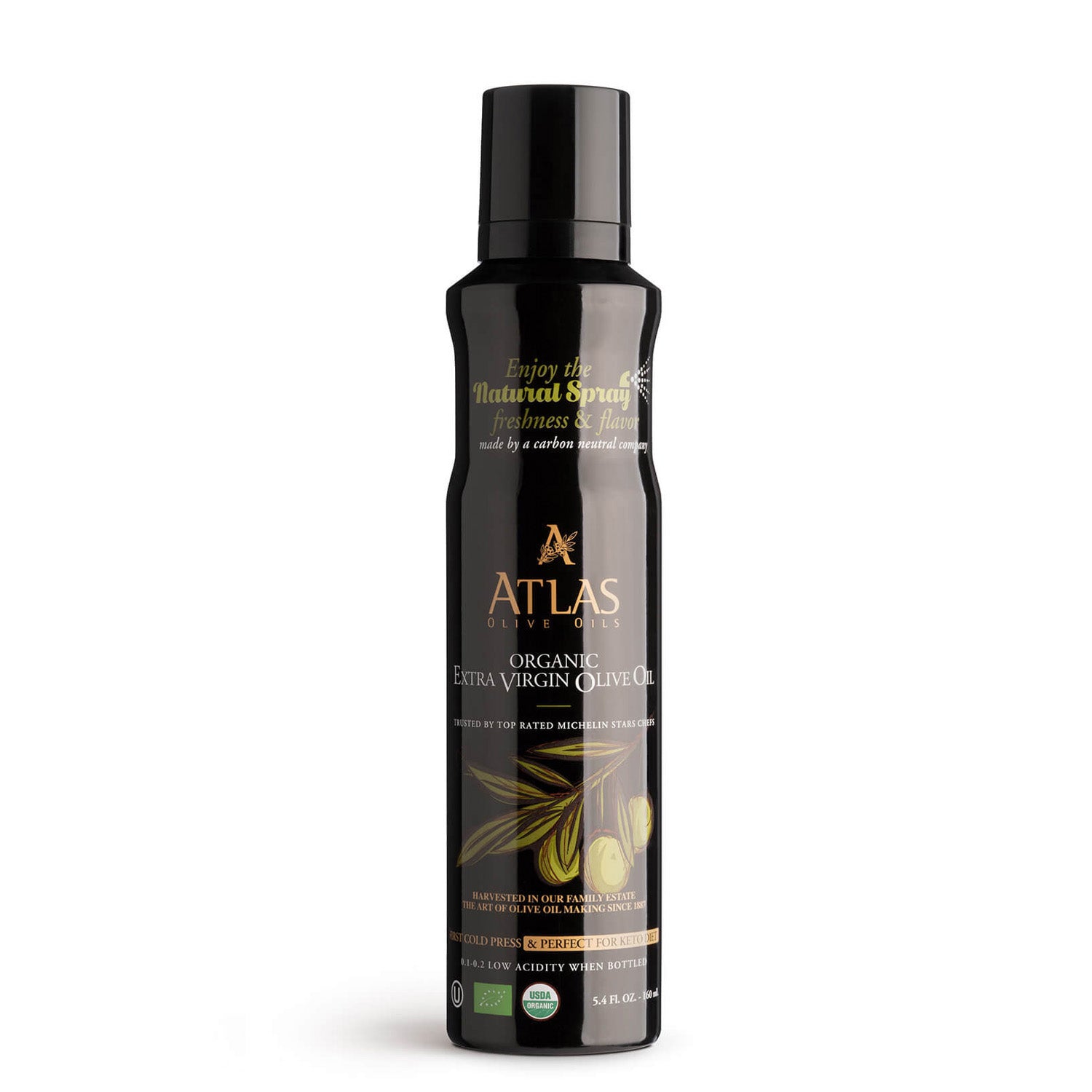 Organic Extra Virgin Olive Oil Spray