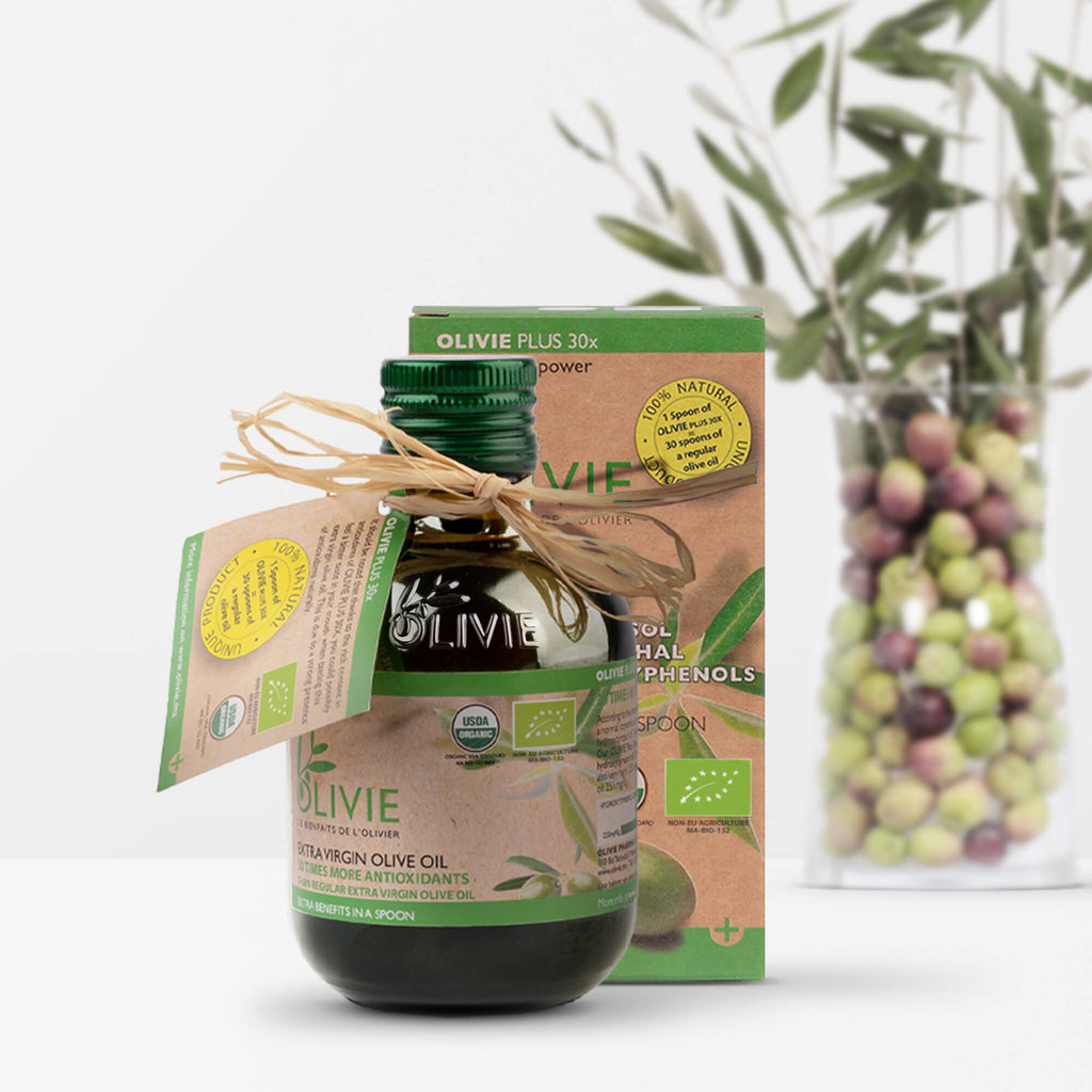 OLIVIE Plus 30x – the richest olive oil in polyphenols from the